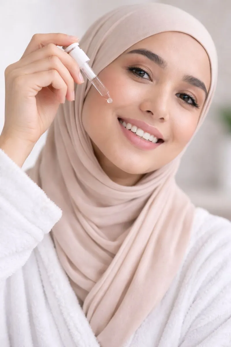 Healthy skin portrait